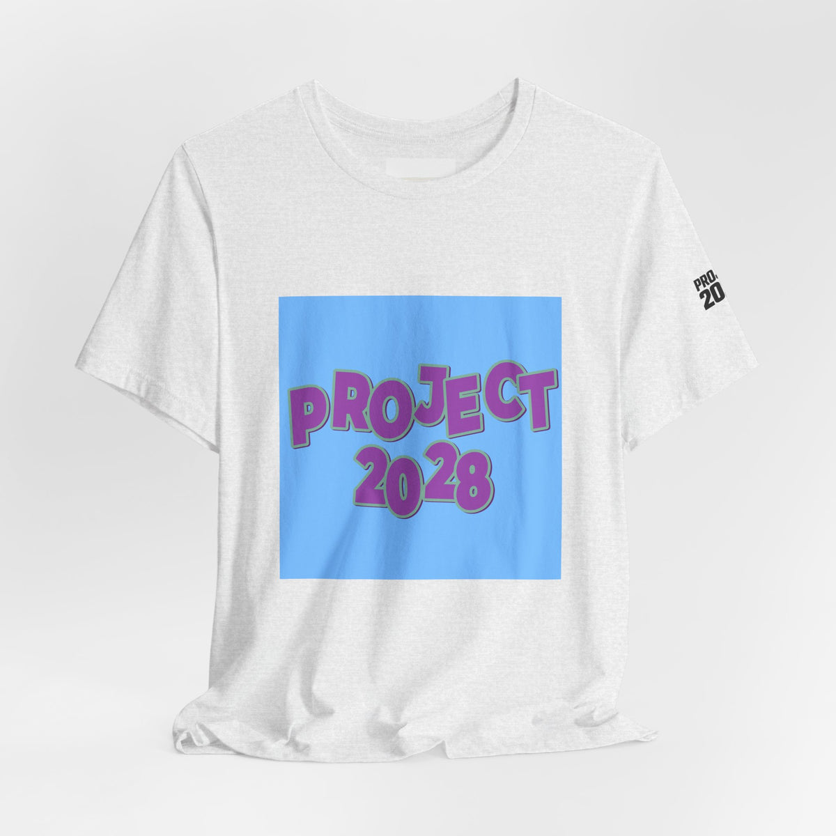Project 2028 Tee — 'Democracy Isn’t Automatic' Political Campaign T‑Shirt - Make a Statement Without Saying a Word!