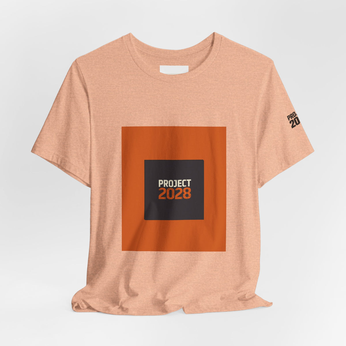 Project 2028 Tee — 'Democracy Isn't Automatic' Graphic T-Shirt - Make a Statement Without Saying a Word