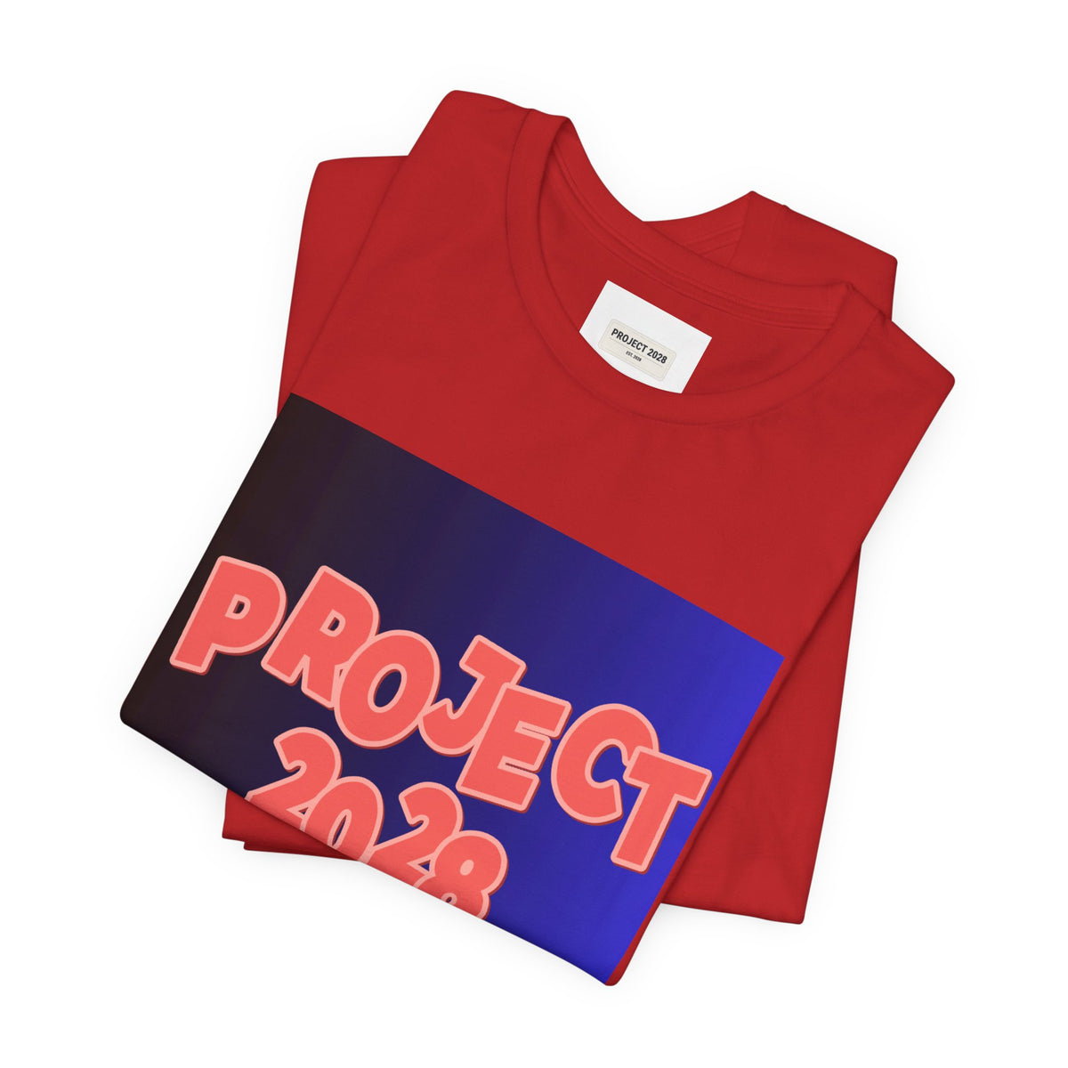 Project 2028 Tee — 'Vote Blue' Political Campaign T-Shirt - Make a Statement Without Saying a Word!