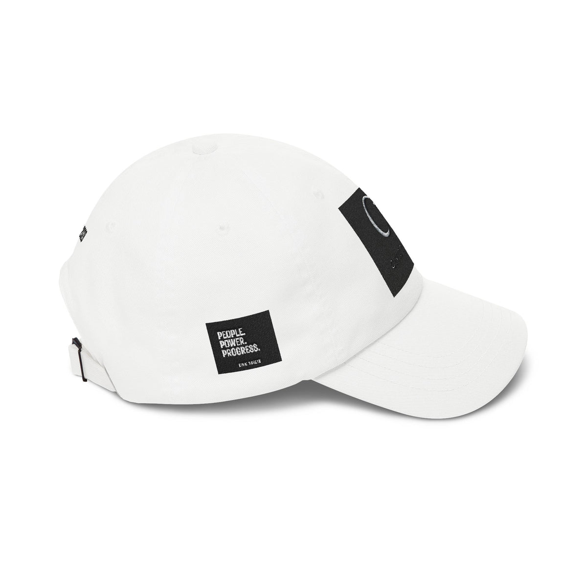 CT Civic Thread Embroidered Dad Cap — 'Project 2028' White Baseball Hat - Make a Statement Without Saying a Word!