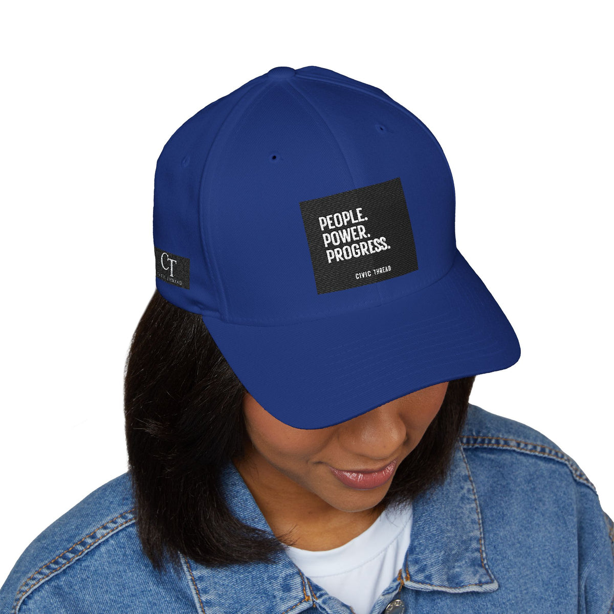Embroidered Cap — "People. Power. Progress." (Project 2028)