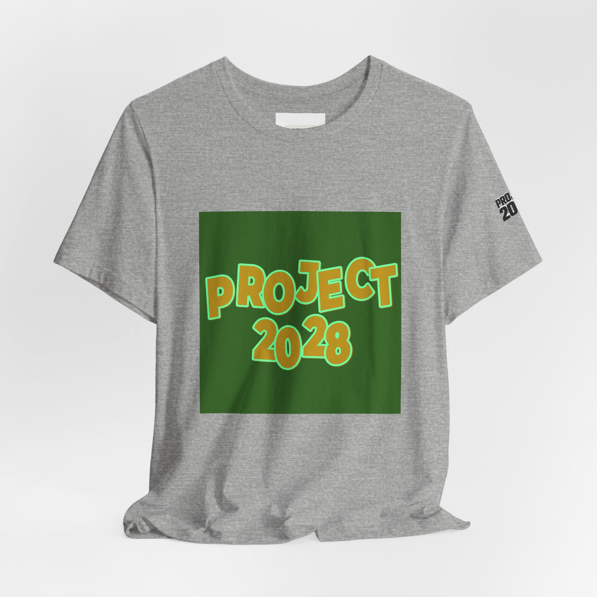 Project 2028 Tee — "Democracy Isn’t Automatic" Political Campaign T‑Shirt  - Make a Statement Without Saying a Word!