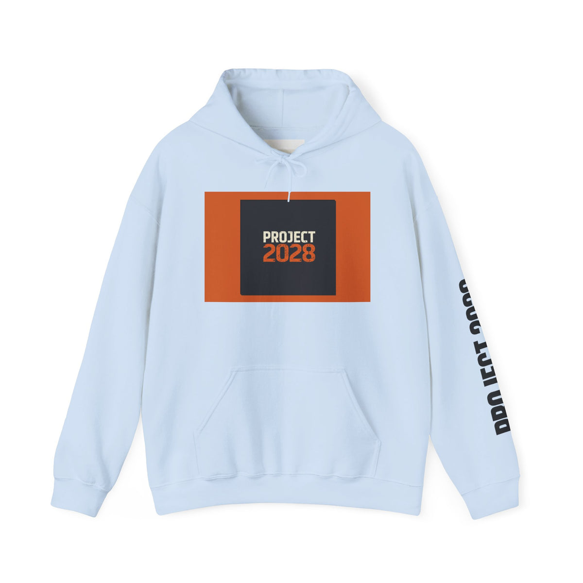 Project 2108 Graphic Hoodie | Democracy Isn't Automatic Back Print
