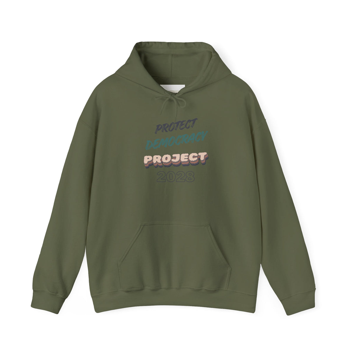 Project 2028 Hoodie | Protect Democracy graphic hoodie