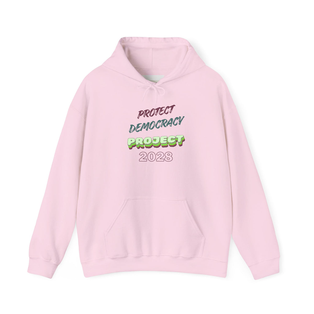 Protect Democracy Project 2023 Hoodie | Democracy Isn't Automatic