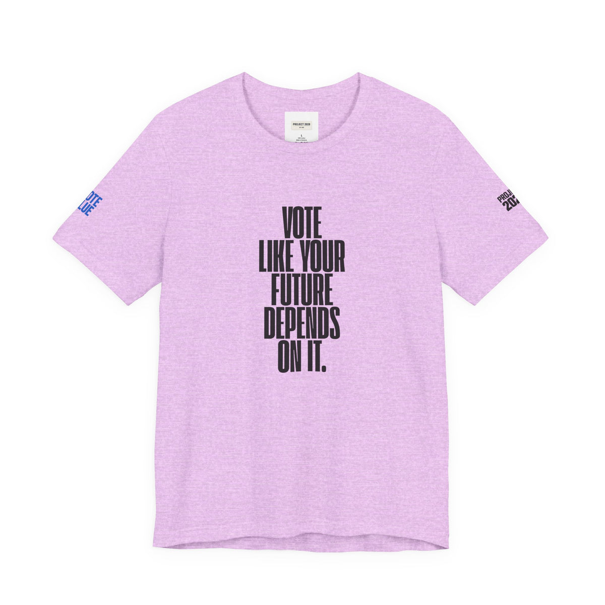 Democracy Is Not Automatic Tee — "Vote Like Your Future Depends On It" Political Statement Shirt - Make a Statement Without Saying a Word!