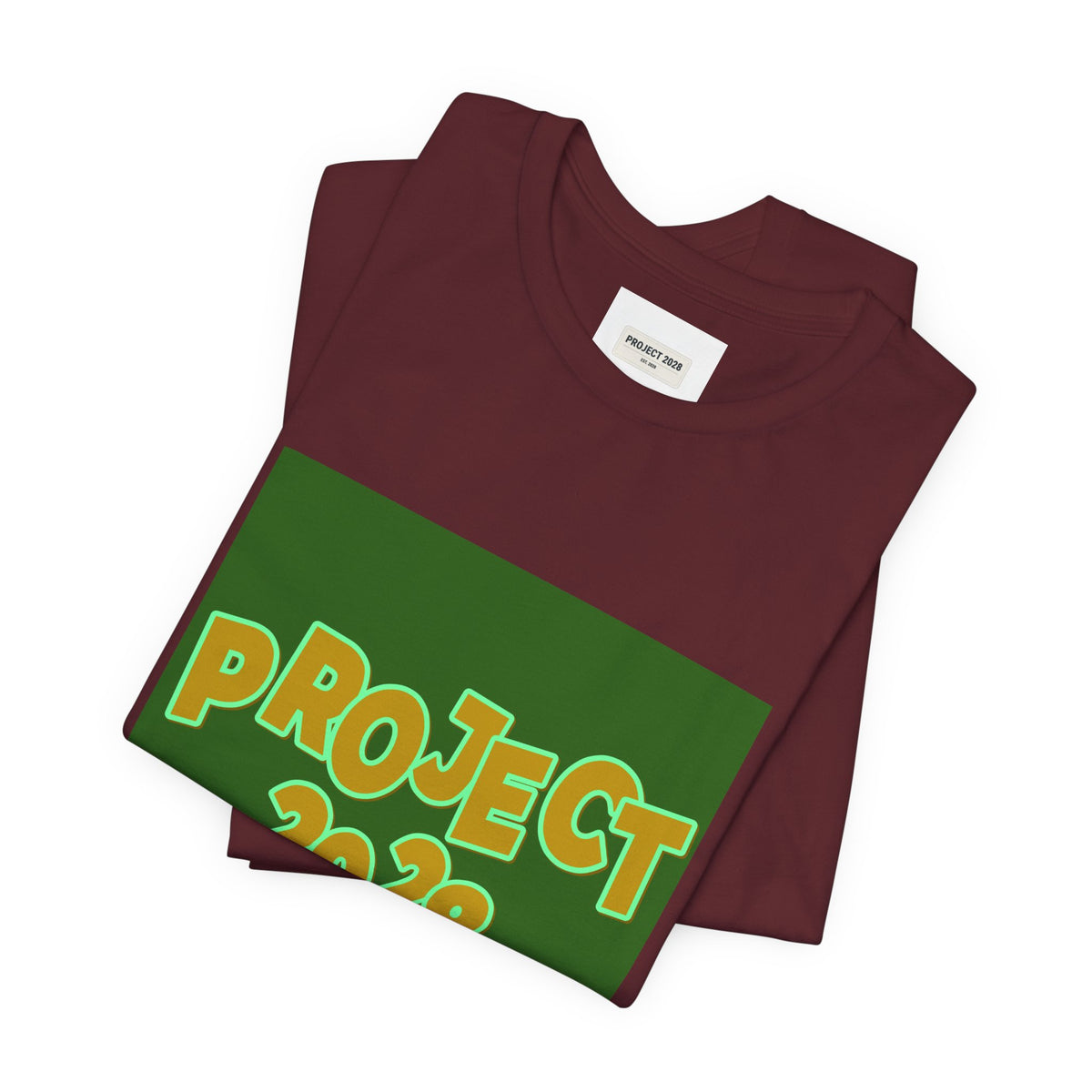 Project 2028 Tee — "Democracy Isn’t Automatic" Political Campaign T‑Shirt  - Make a Statement Without Saying a Word!