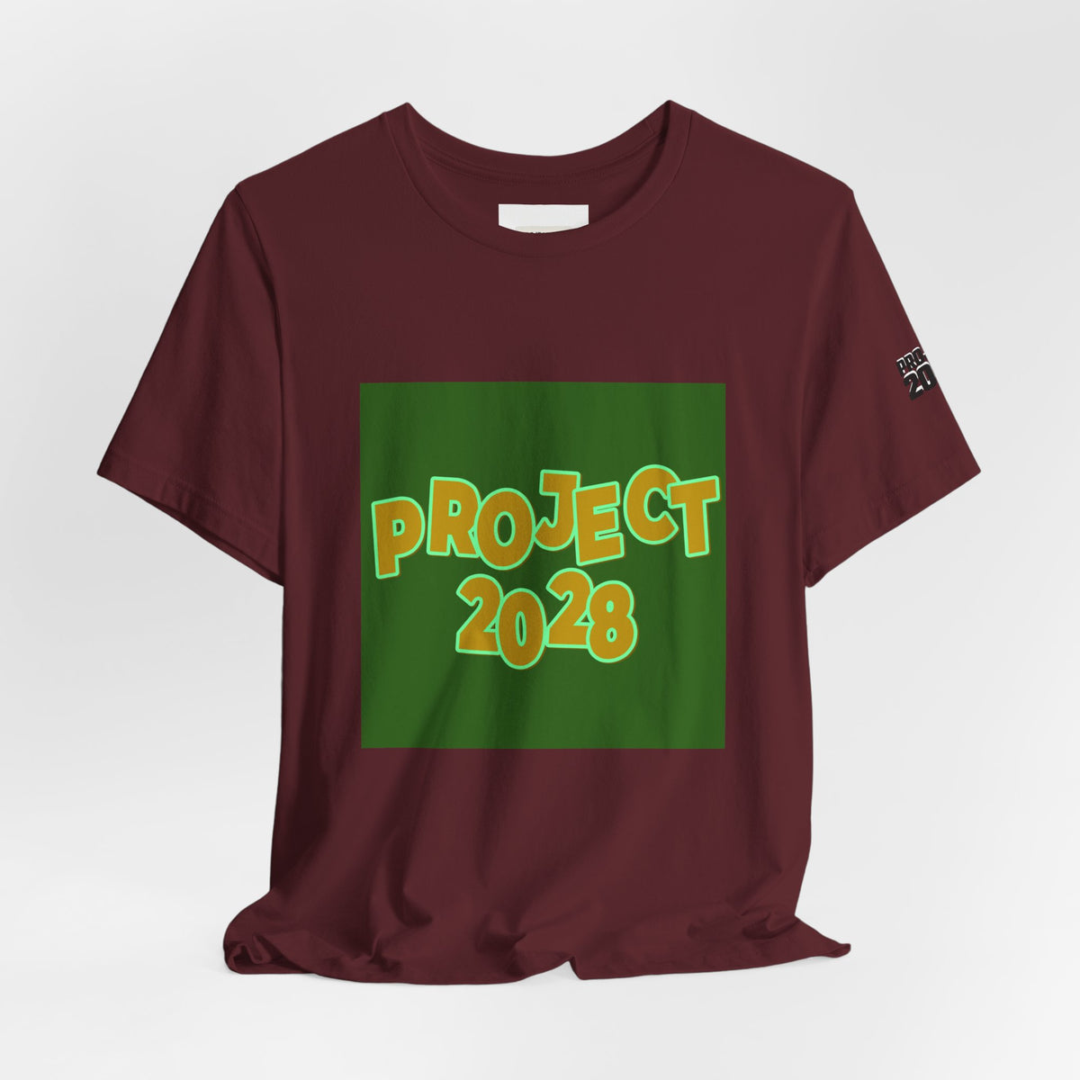 Project 2028 Tee — "Democracy Isn’t Automatic" Political Campaign T‑Shirt  - Make a Statement Without Saying a Word!