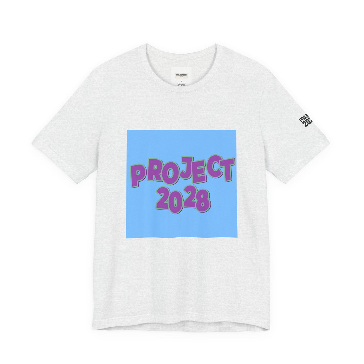 Project 2028 Tee — 'Democracy Isn’t Automatic' Political Campaign T‑Shirt - Make a Statement Without Saying a Word!