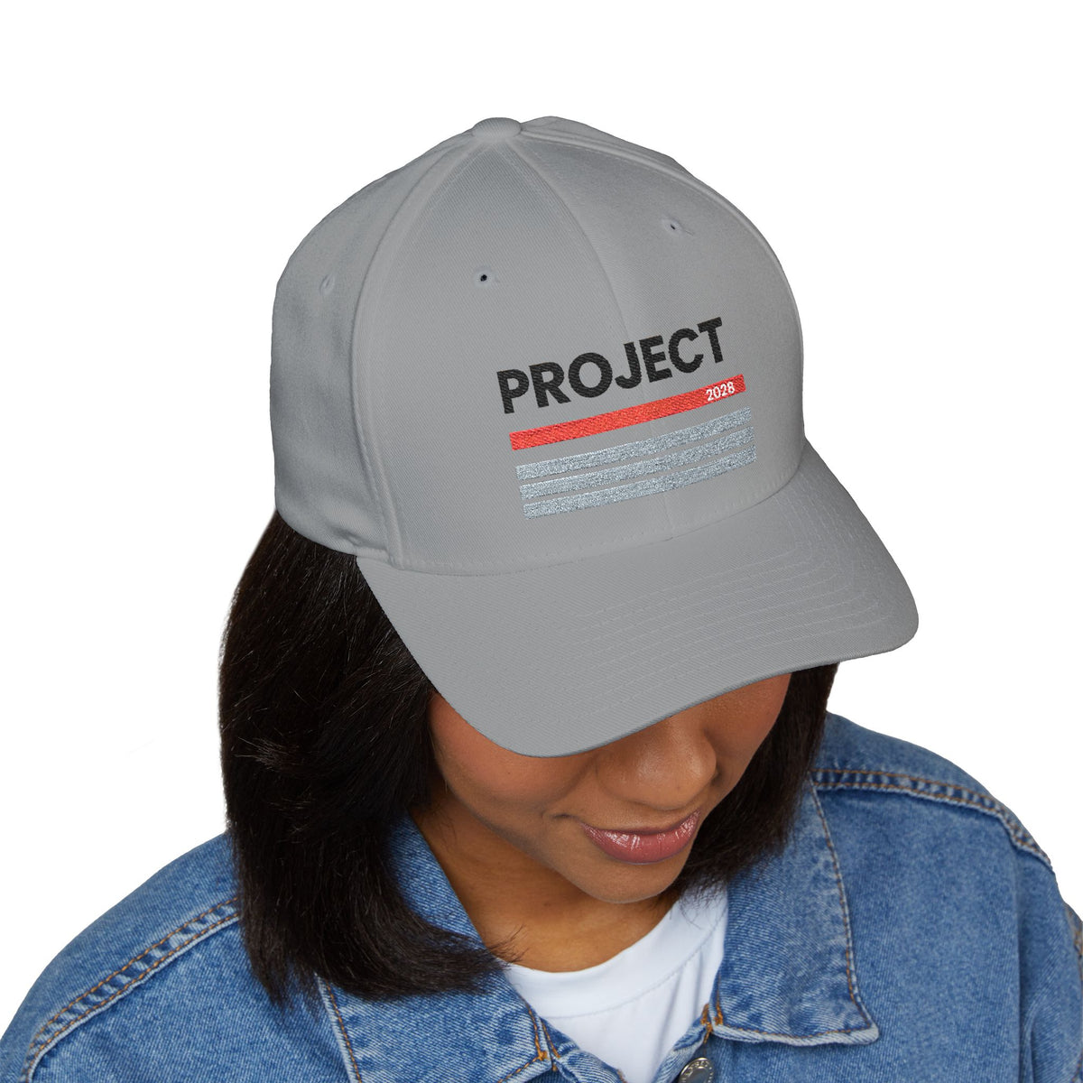 Civic Thread Embroidered Structured Cap — Minimal Everyday Baseball Hat - Make a Statement Without Saying a Word!