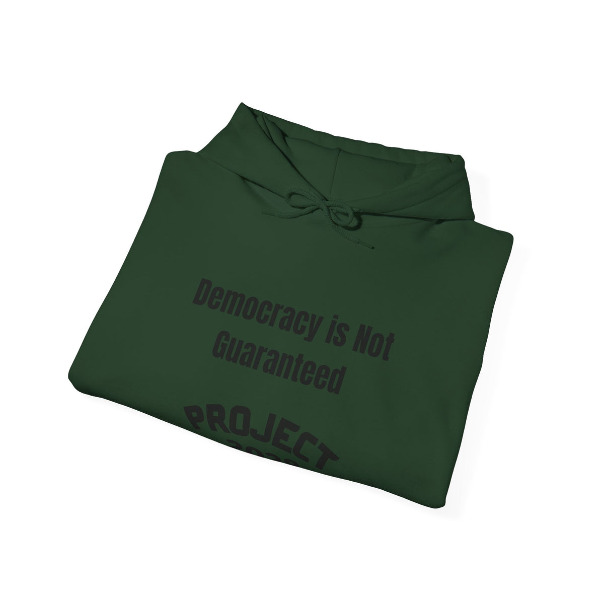 Democracy Isn't Automatic hoodie | Project 2028 slogan hoodie