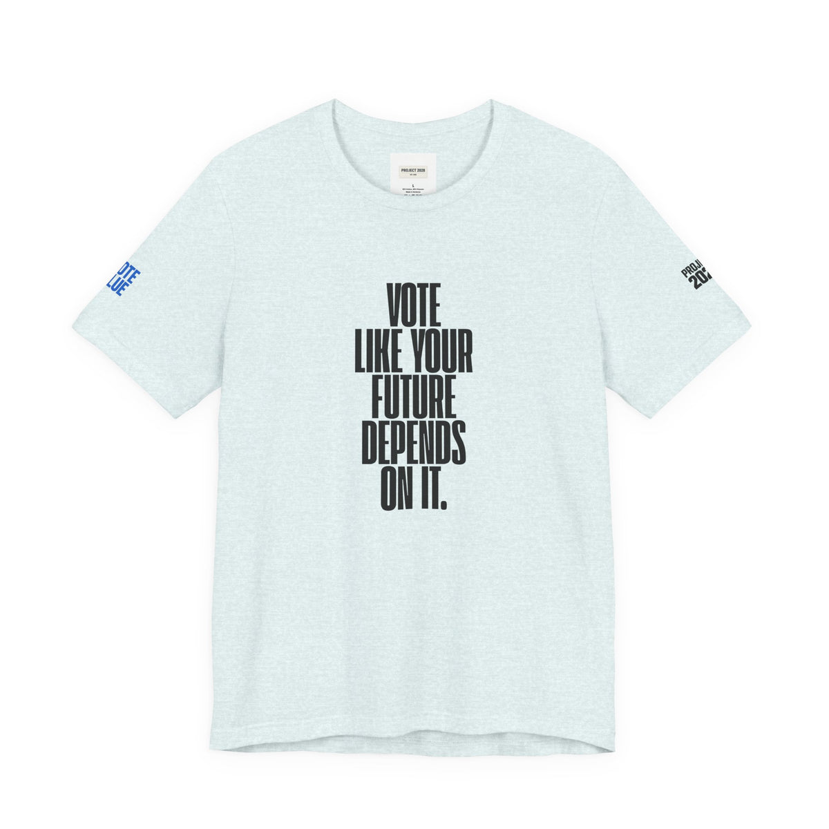 Democracy Is Not Automatic Tee — "Vote Like Your Future Depends On It" Political Statement Shirt - Make a Statement Without Saying a Word!