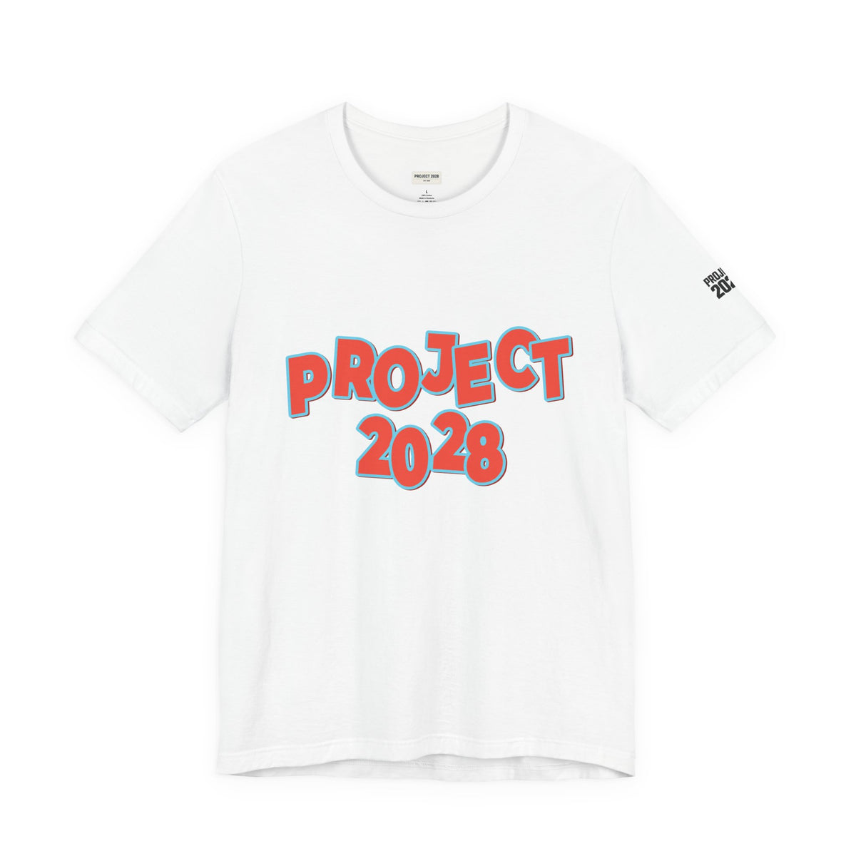 Project 2028 Tee — Protect Democracy Graphic T-Shirt - Make a Statement Without Saying a Word!