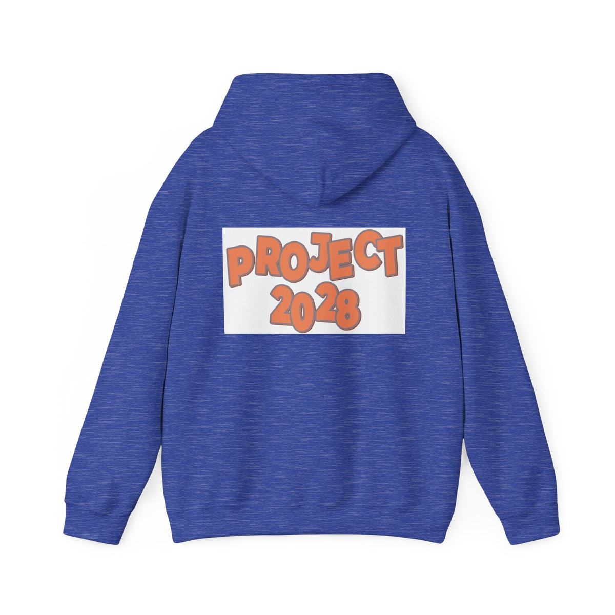 Project 2028 Hoodie | Retro Bubble Letter Design