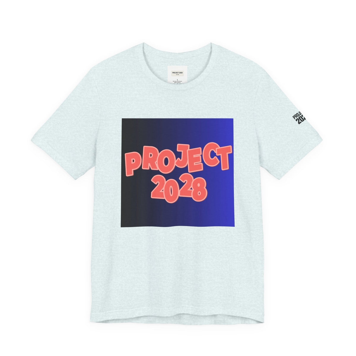 Project 2028 Tee — 'Vote Blue' Political Campaign T-Shirt - Make a Statement Without Saying a Word!