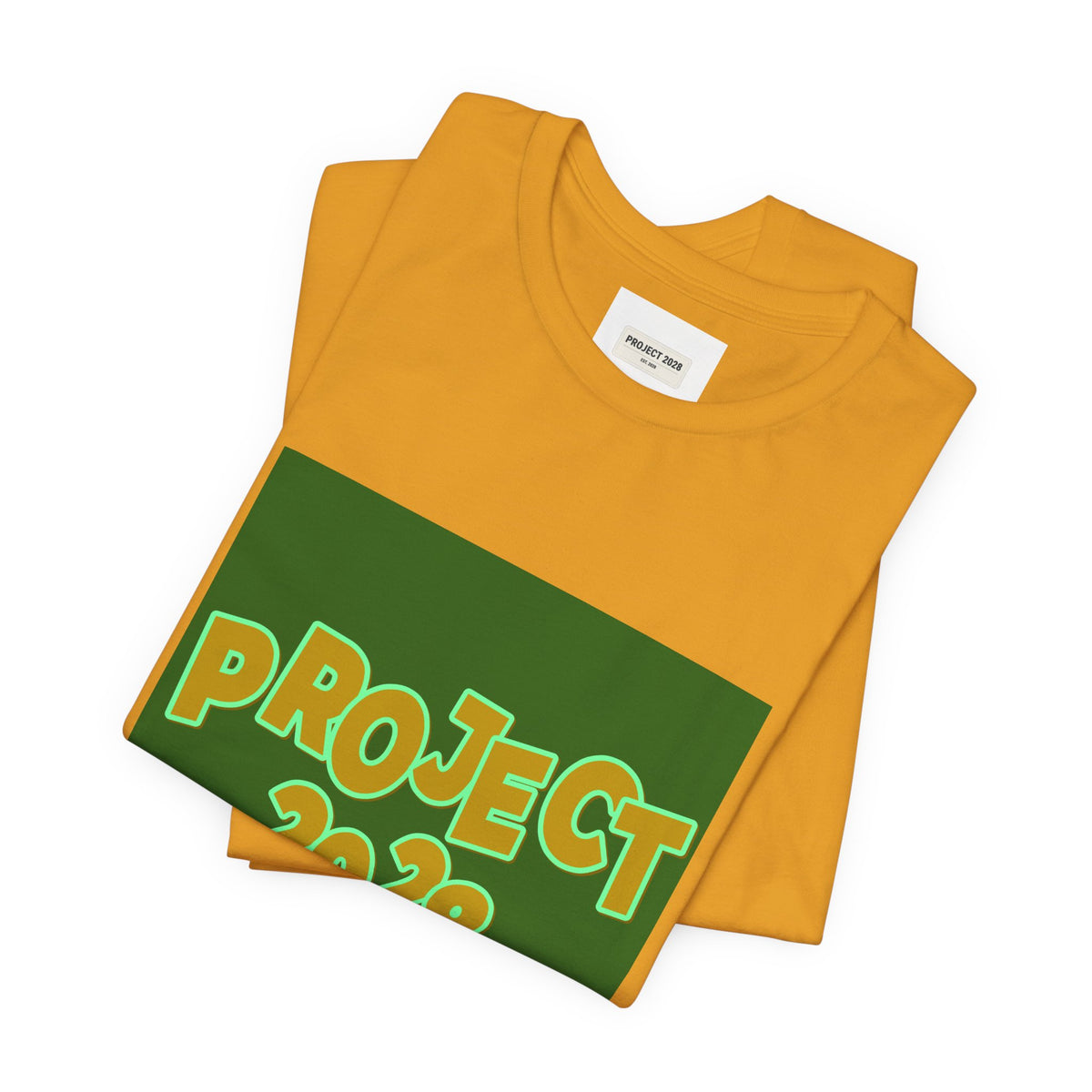 Project 2028 Tee — "Democracy Isn’t Automatic" Political Campaign T‑Shirt  - Make a Statement Without Saying a Word!