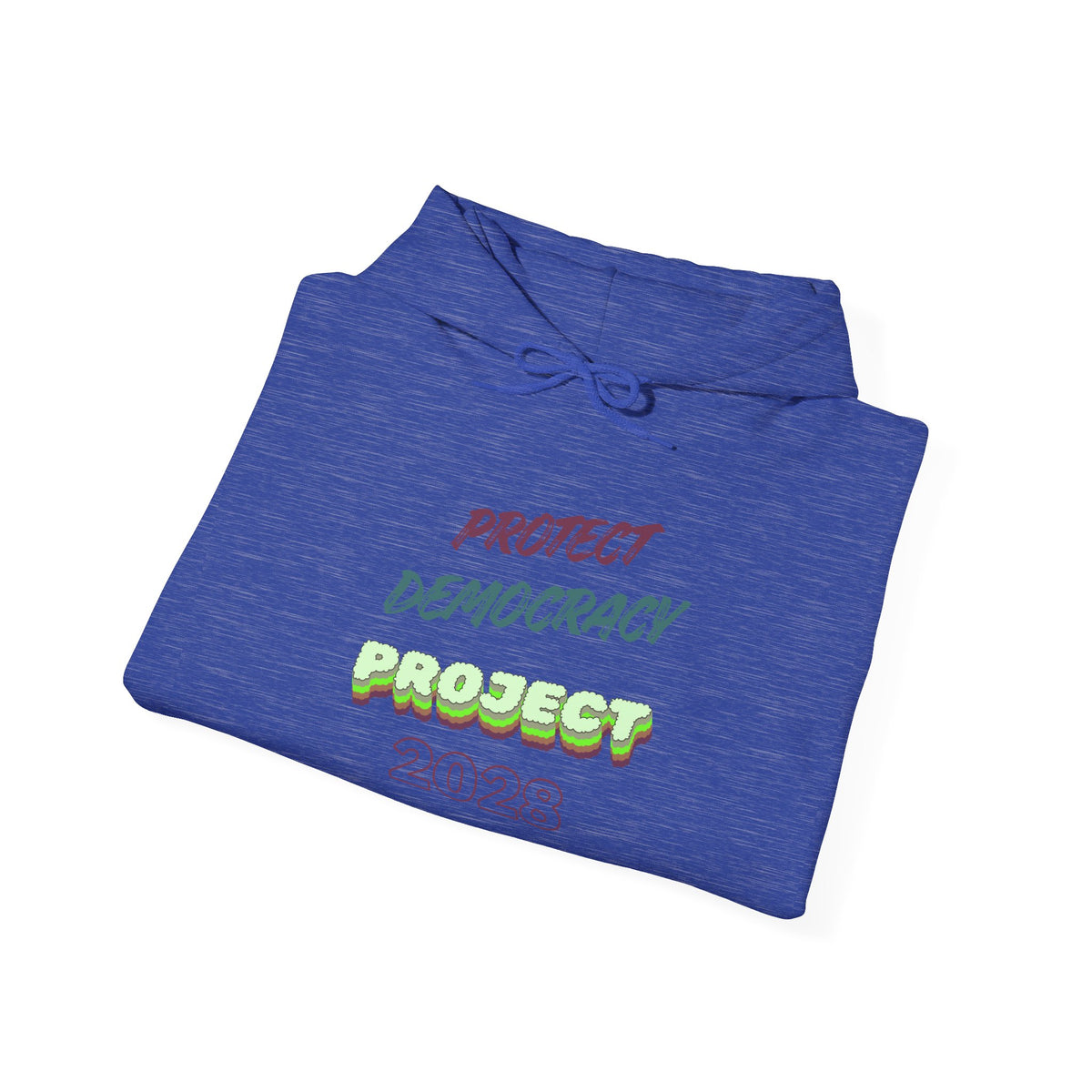 Protect Democracy Project 2023 Hoodie | Democracy Isn't Automatic