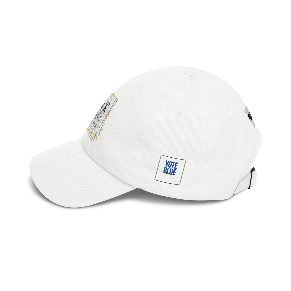 Dad Cap — 'Don't Look Back, You're Not Going That Way' Inspirational Embroidered Baseball Hat