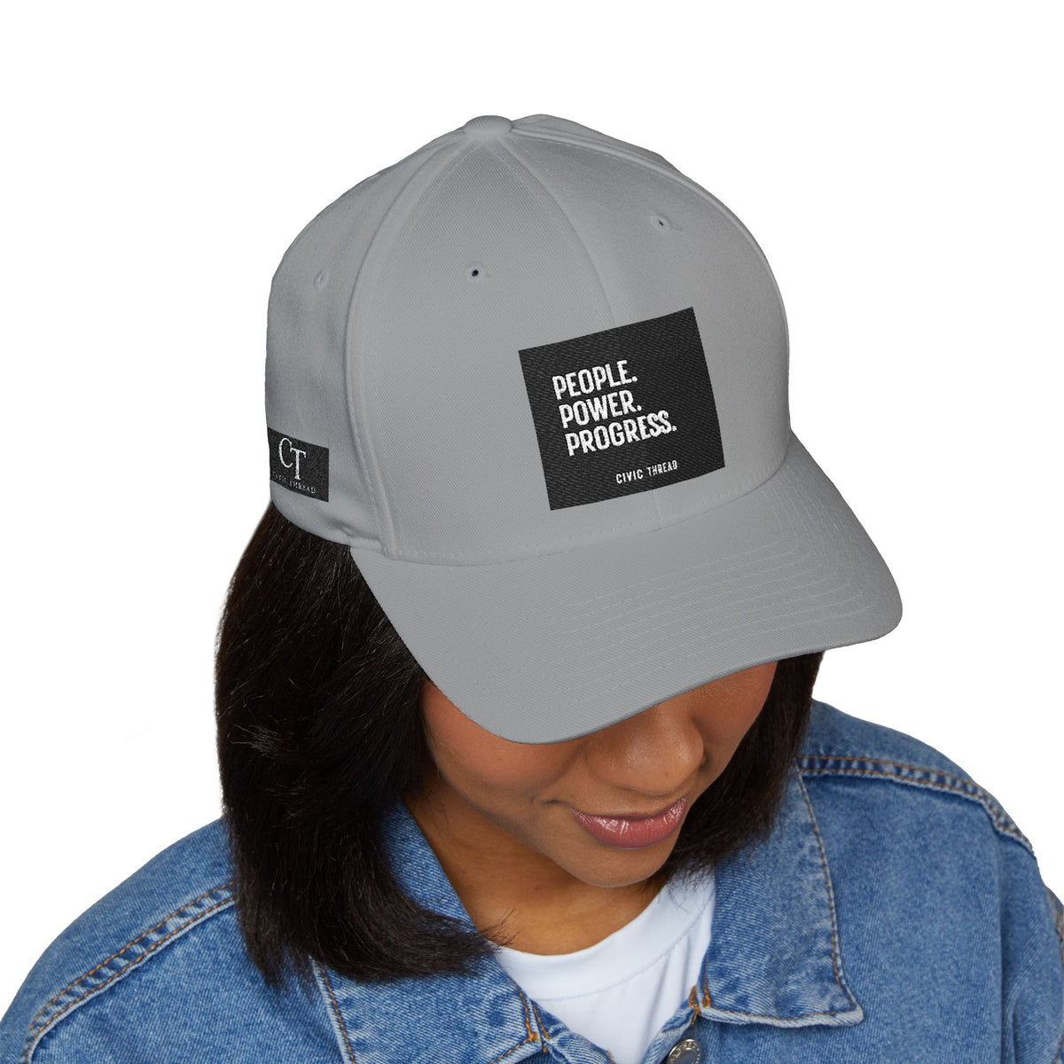 Embroidered Cap — "People. Power. Progress." (Project 2028)