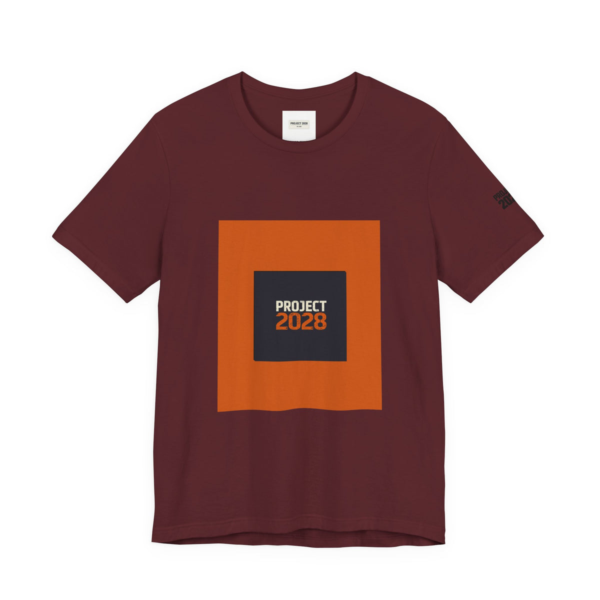 Project 2028 Tee — 'Democracy Isn't Automatic' Graphic T-Shirt - Make a Statement Without Saying a Word