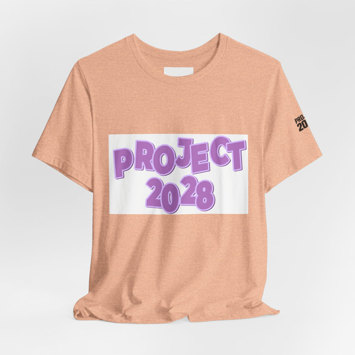 Project 2028 T-Shirt — “Democracy Isn’t Automatic” Political Activism Tee - Make a Statement Without Saying a Word!