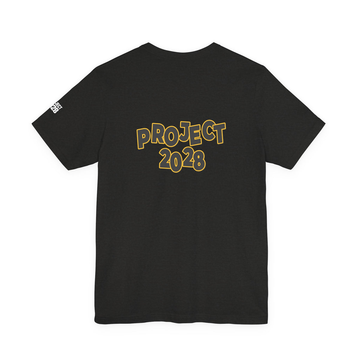 Don't Look Back Tee — 'Project 2028' Motivational Graphic T-Shirt - Make a Statement Without Saying a Word!