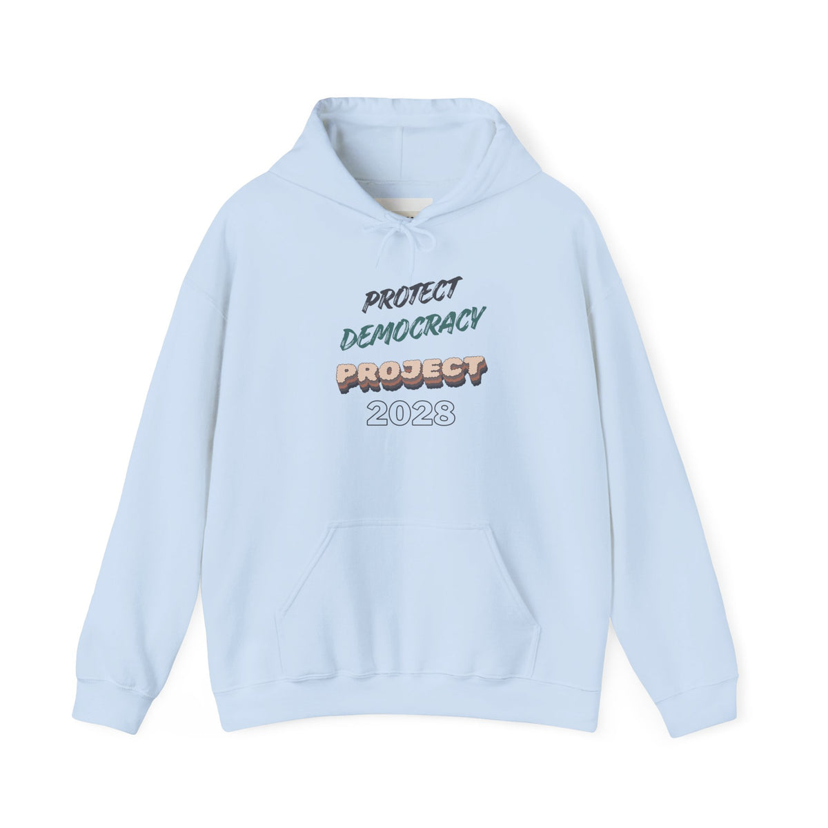 Project 2028 Hoodie | Protect Democracy graphic hoodie
