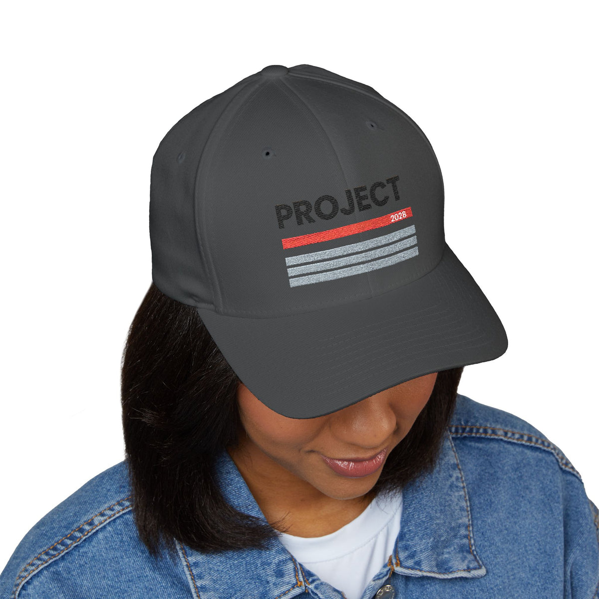 Civic Thread Embroidered Structured Cap — Minimal Everyday Baseball Hat - Make a Statement Without Saying a Word!