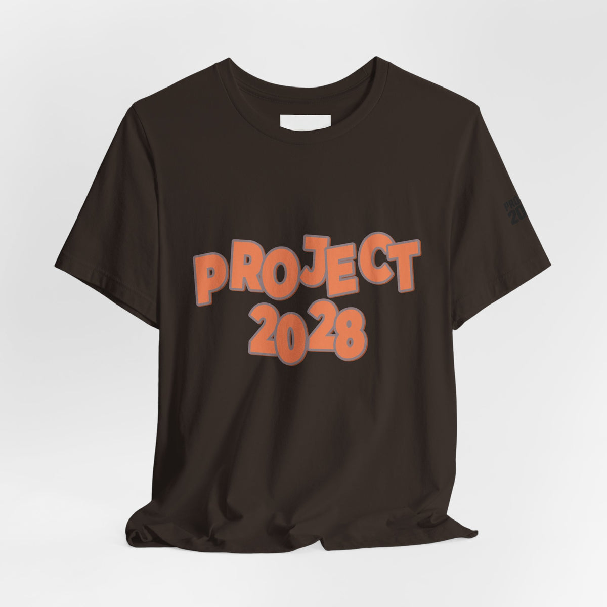 Project 2028 T‑Shirt — “Democracy Isn’t Automatic” Political Campaign Tee - Make a Statement Without Saying a Word!