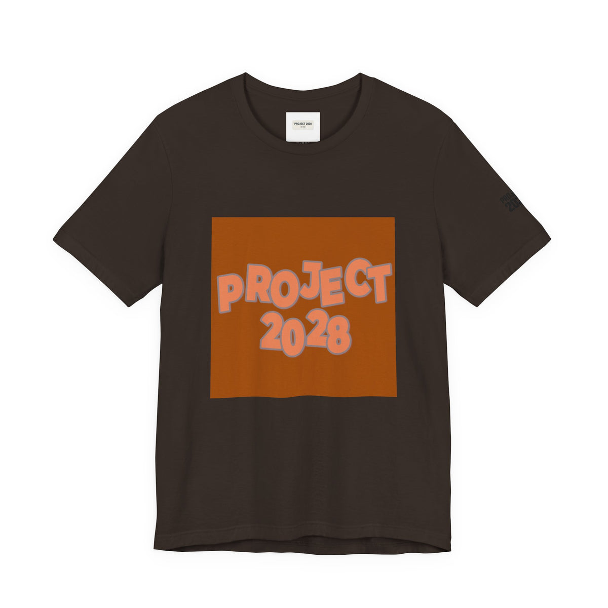 Project 2028 Tee — "Democracy Isn't Automatic" Political Awareness T‑Shirt - Make a Statement Without Saying a Word!