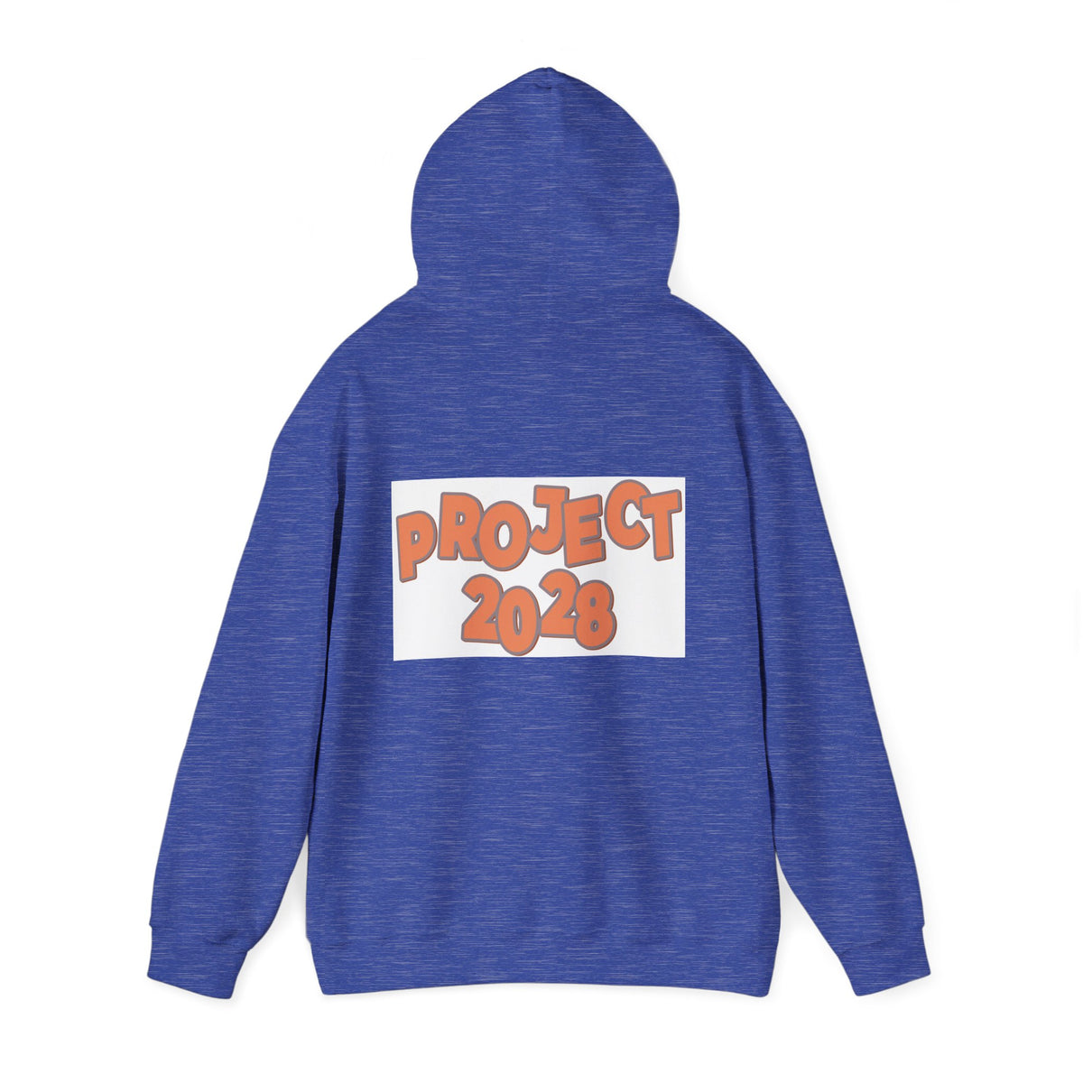 Project 2028 Hoodie | Retro Bubble Letter Design
