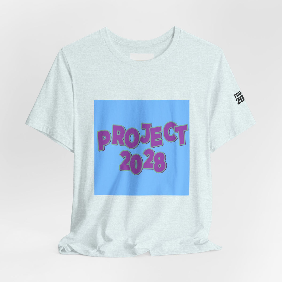Project 2028 Tee — 'Democracy Isn’t Automatic' Political Campaign T‑Shirt - Make a Statement Without Saying a Word!