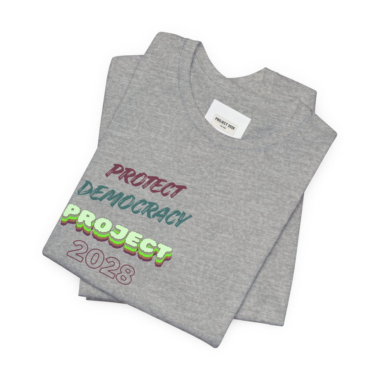 Protect Democracy Project 2023 Tee — "Democracy Isn't Automatic" Graphic T‑Shirt - Make a Statement Without Saying a Word!