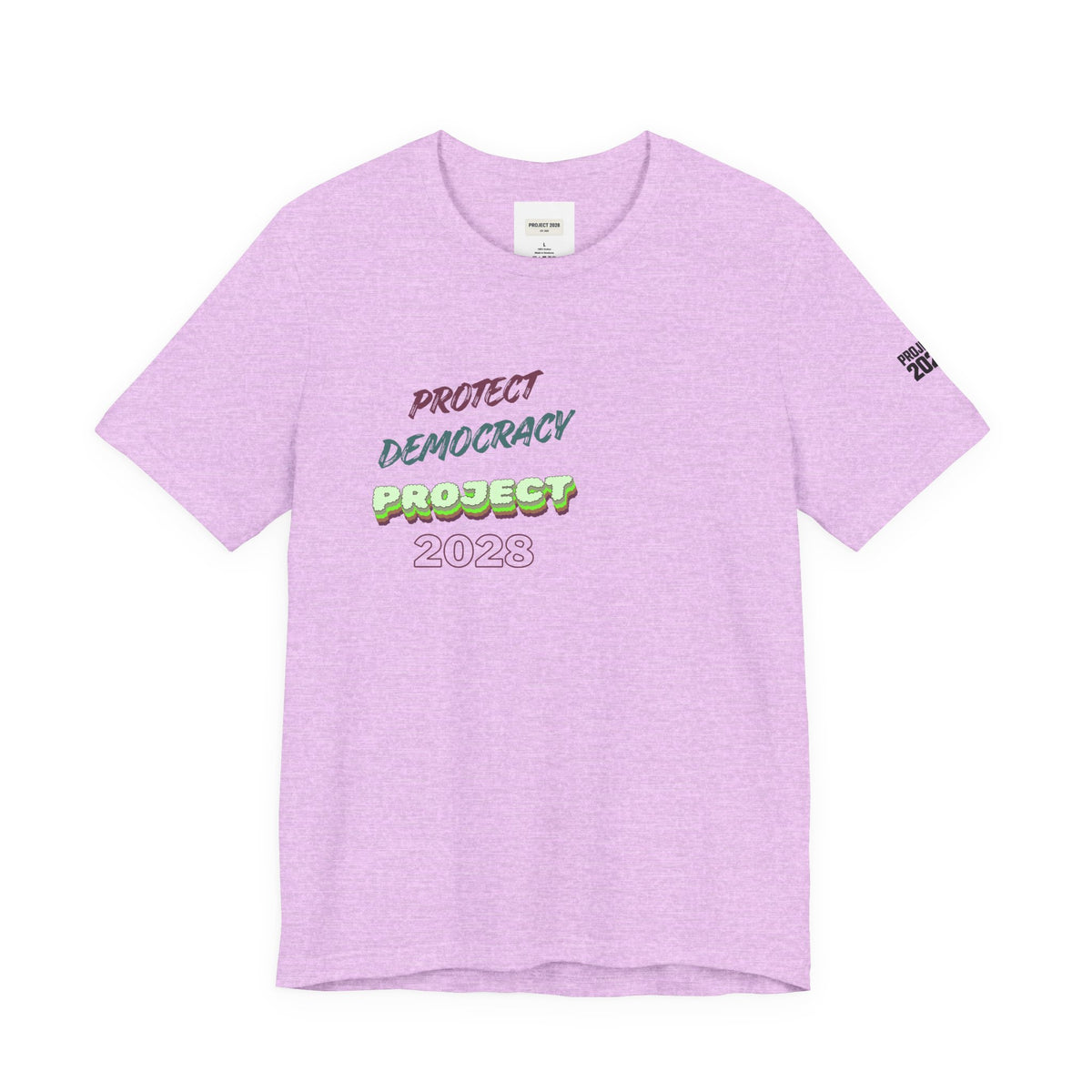 Protect Democracy Project 2023 Tee — "Democracy Isn't Automatic" Graphic T‑Shirt - Make a Statement Without Saying a Word!