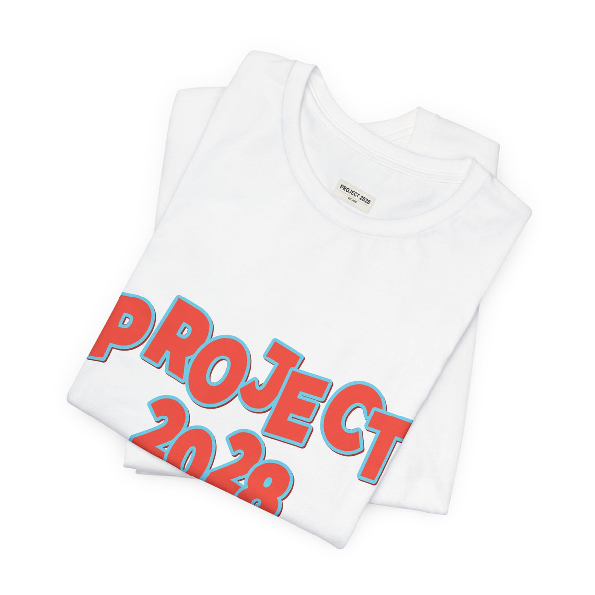 Project 2028 Tee — Protect Democracy Graphic T-Shirt - Make a Statement Without Saying a Word!