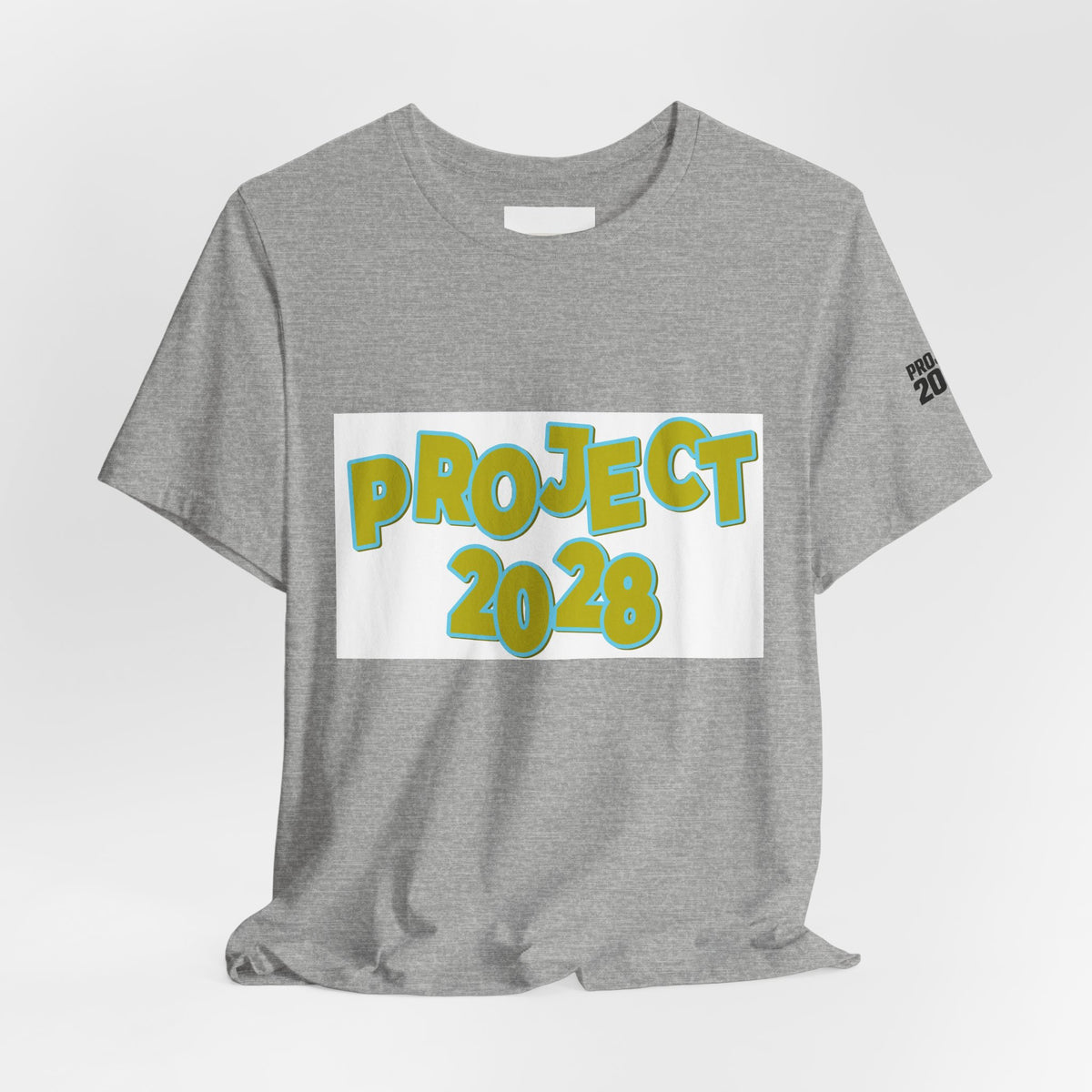 Project 2028 Tee — "Democracy Isn't Automatic" Graphic T‑Shirt - Make a Statement Without Saying a Word!