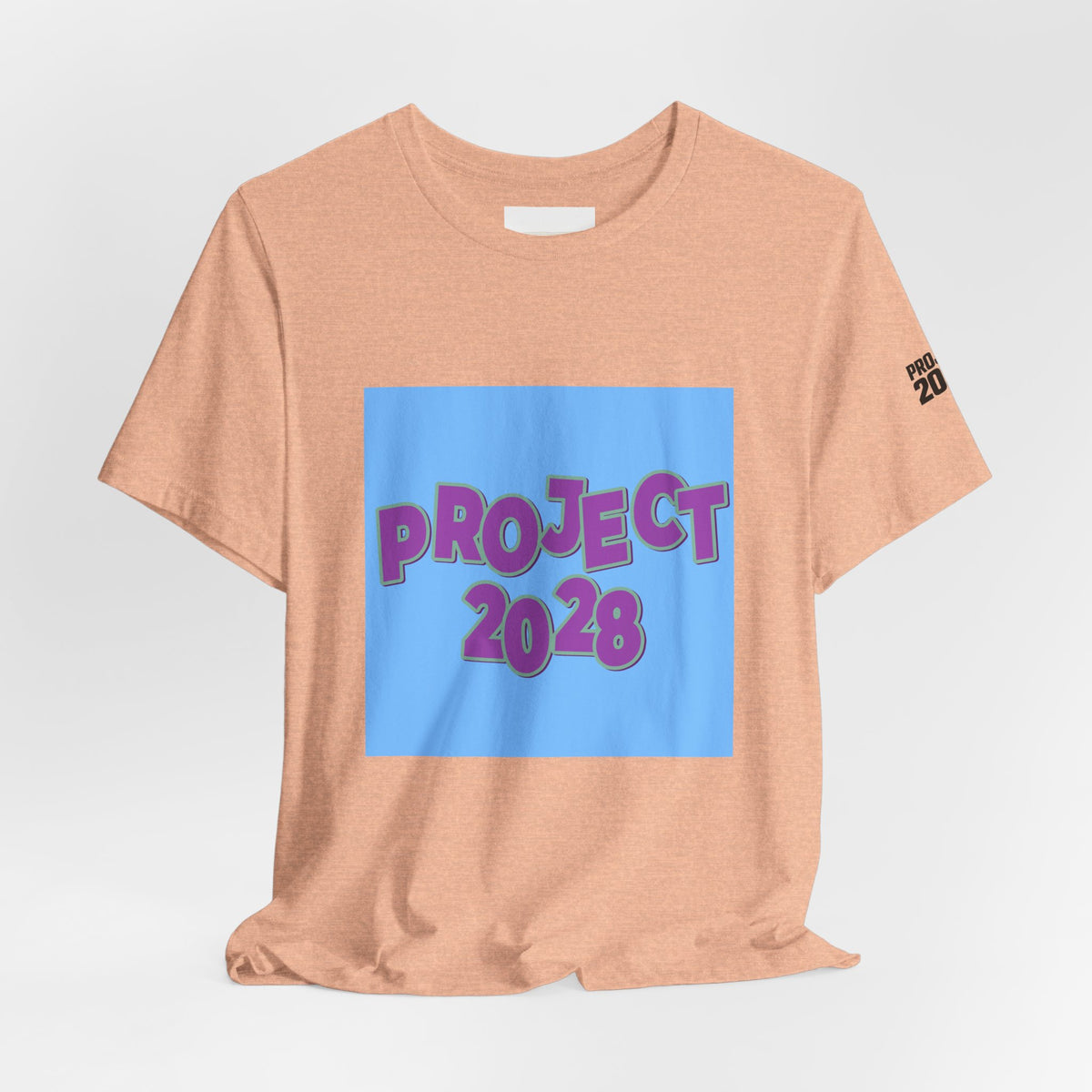 Project 2028 Tee — 'Democracy Isn’t Automatic' Political Campaign T‑Shirt - Make a Statement Without Saying a Word!