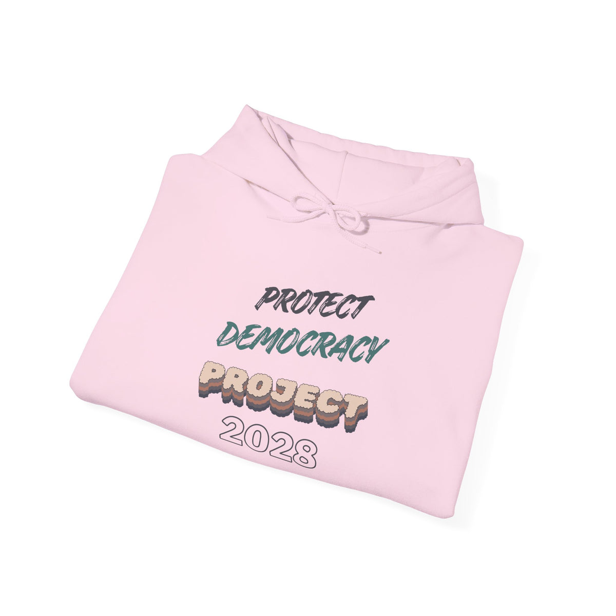 Project 2028 Hoodie | Protect Democracy graphic hoodie