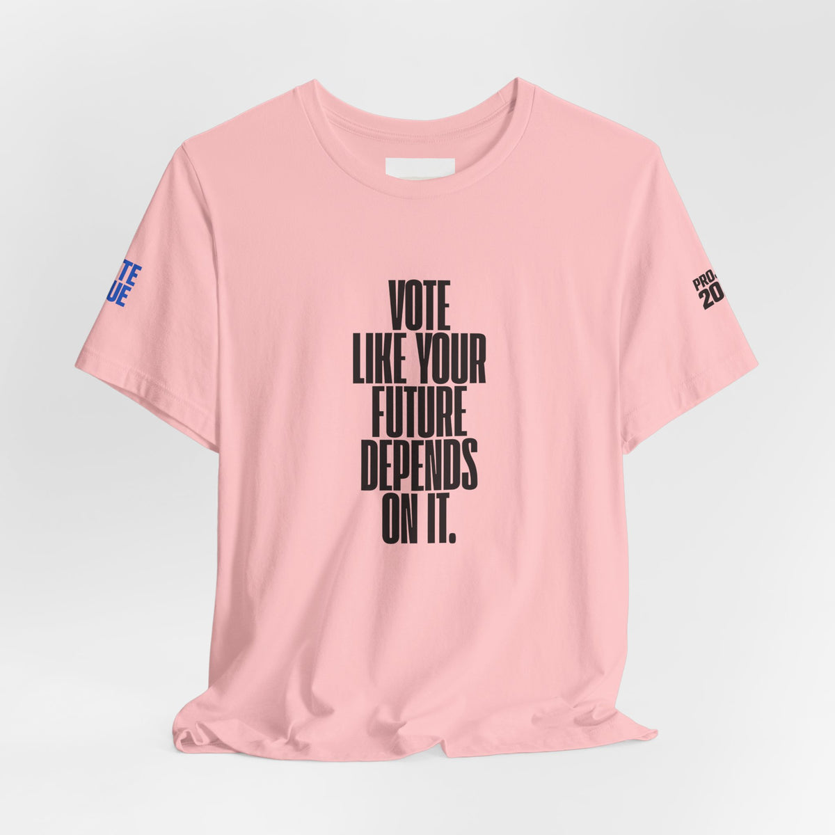 Democracy Is Not Automatic Tee — "Vote Like Your Future Depends On It" Political Statement Shirt - Make a Statement Without Saying a Word!