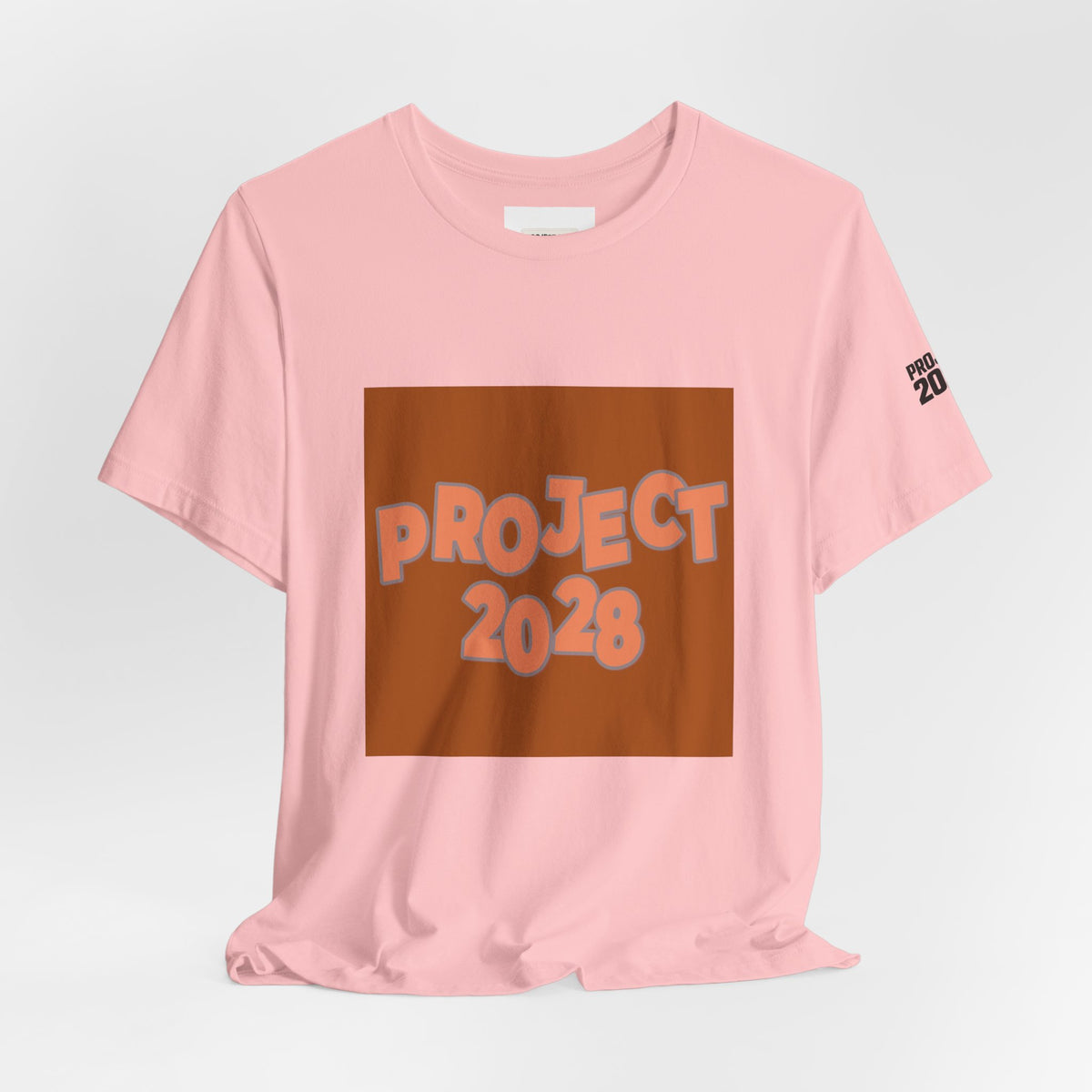 Project 2028 Tee — "Democracy Isn't Automatic" Political Awareness T‑Shirt - Make a Statement Without Saying a Word!