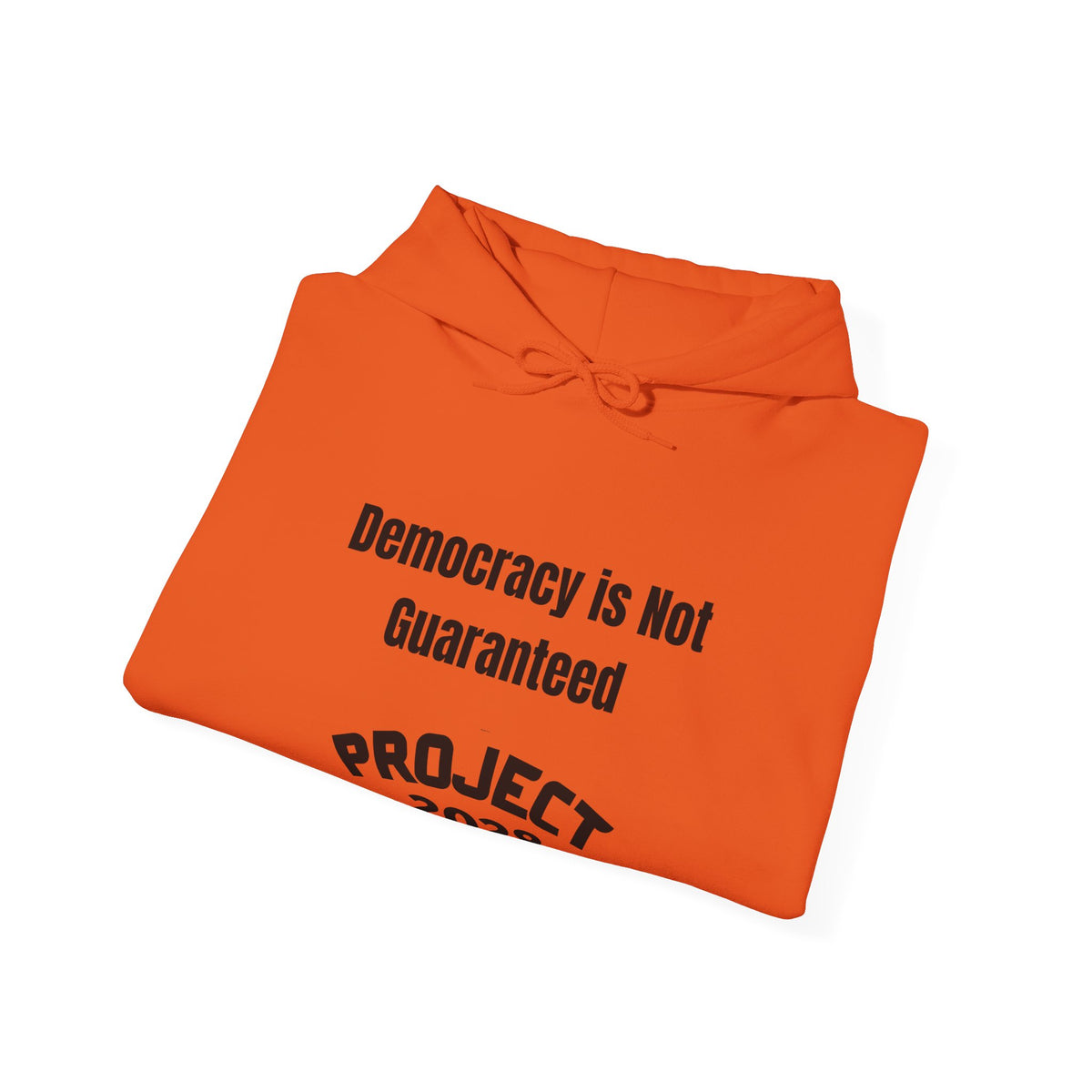 Democracy Isn't Automatic hoodie | Project 2028 slogan hoodie