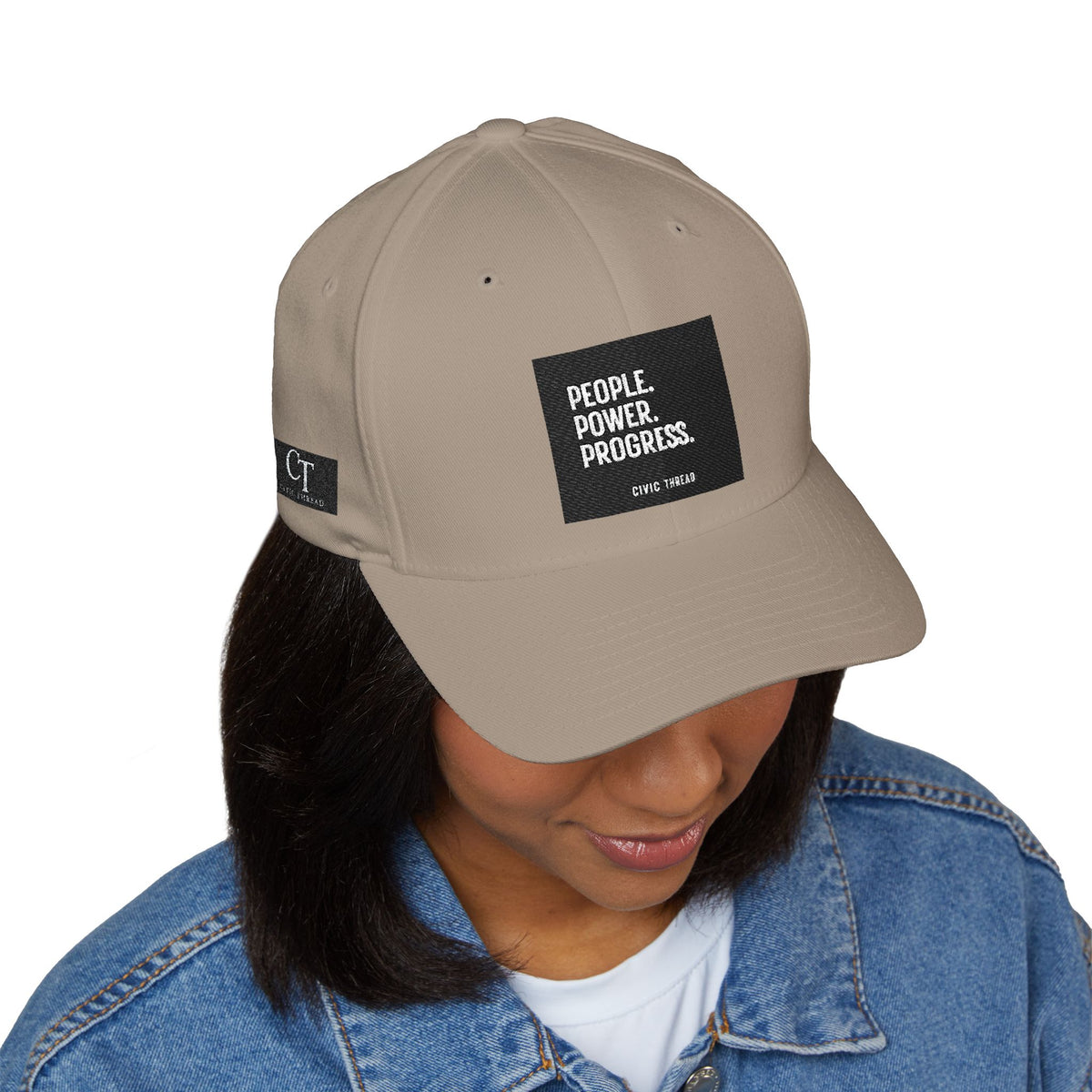 Embroidered Cap — "People. Power. Progress." (Project 2028)