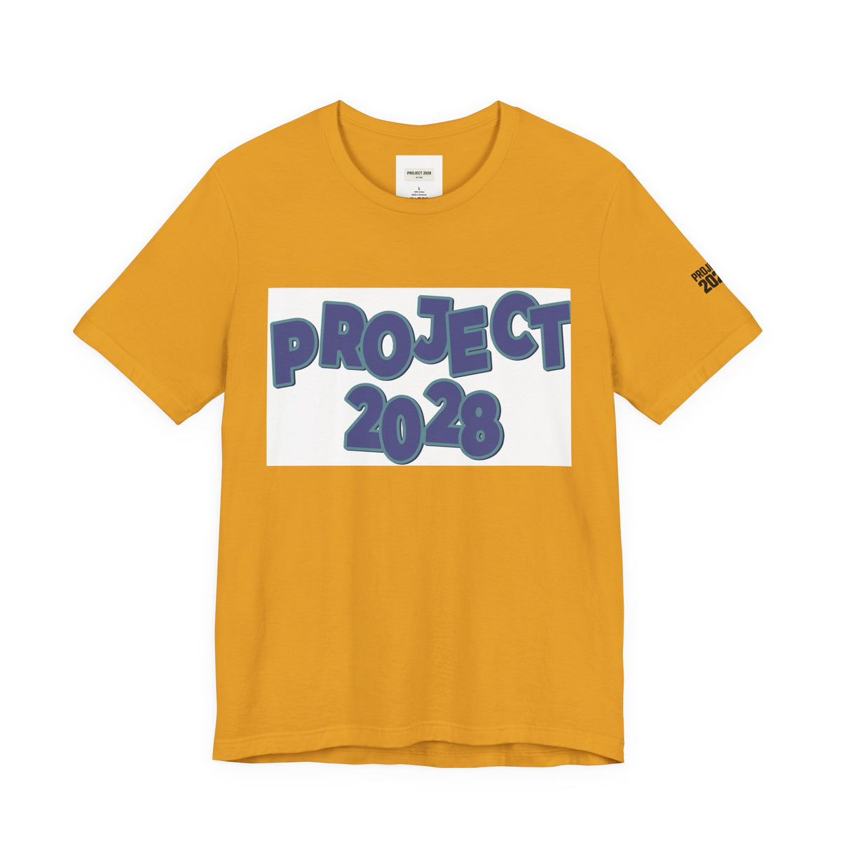 Project 2028 T-Shirt — Protect Democracy Graphic Tee - Make a Statement Without Saying a Word!