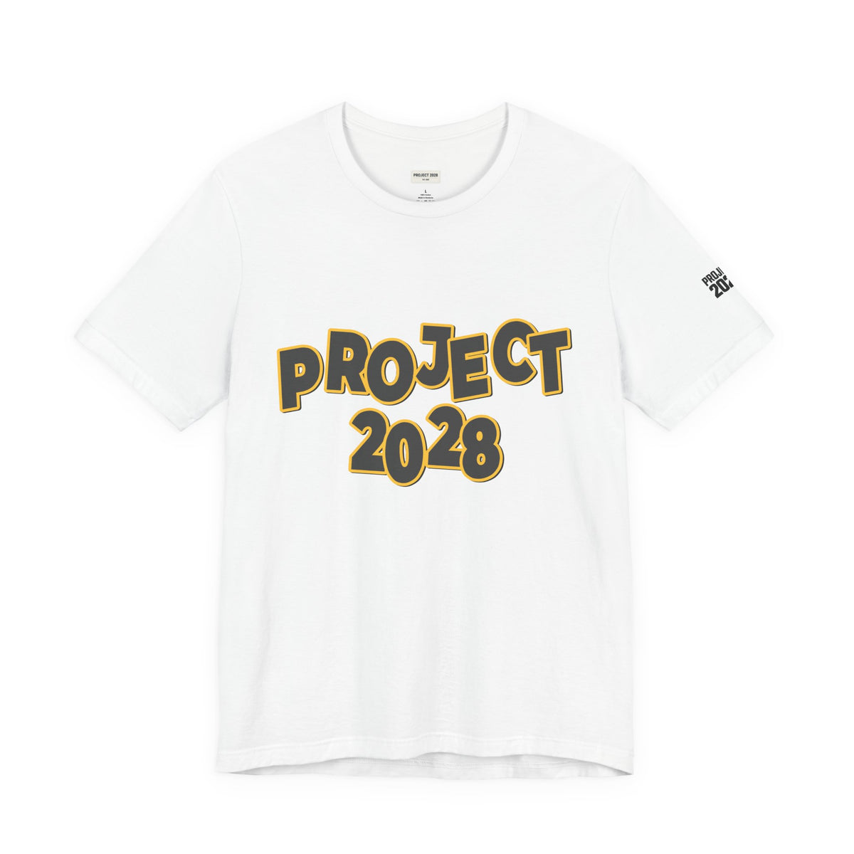 Project 2028 Graphic Tee — "Spirit Airlines Is Gone. Democracy Could Be Next. Vote Blue." Political Statement T-Shirt - Make a Statement Without Saying a Word!