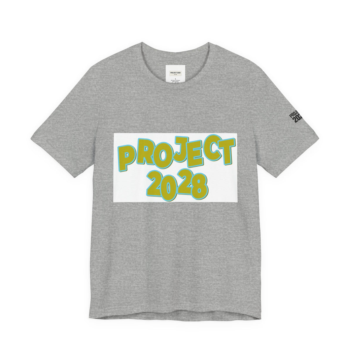Project 2028 Tee — "Democracy Isn't Automatic" Graphic T‑Shirt - Make a Statement Without Saying a Word!