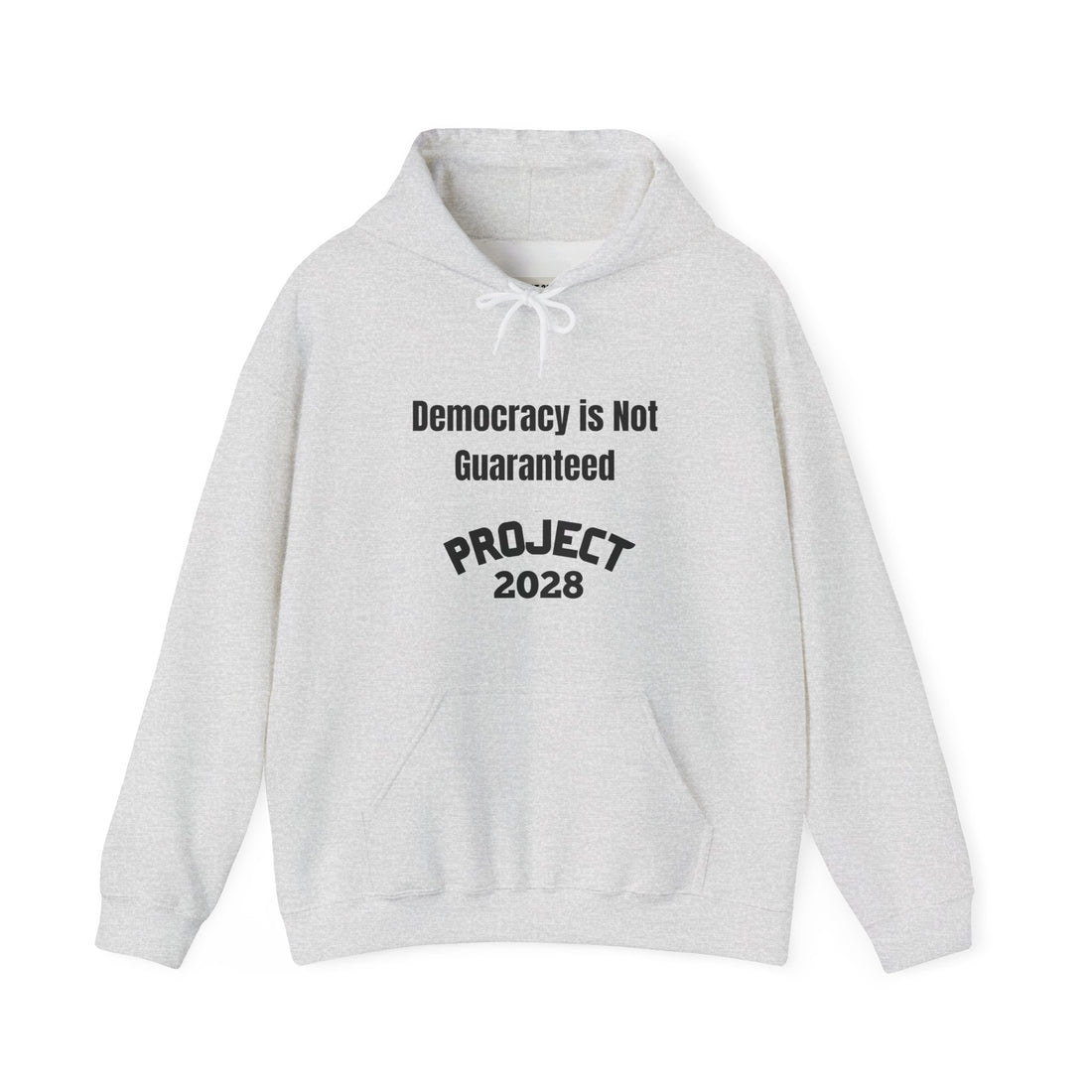 Democracy Isn't Automatic hoodie | Project 2028 slogan hoodie