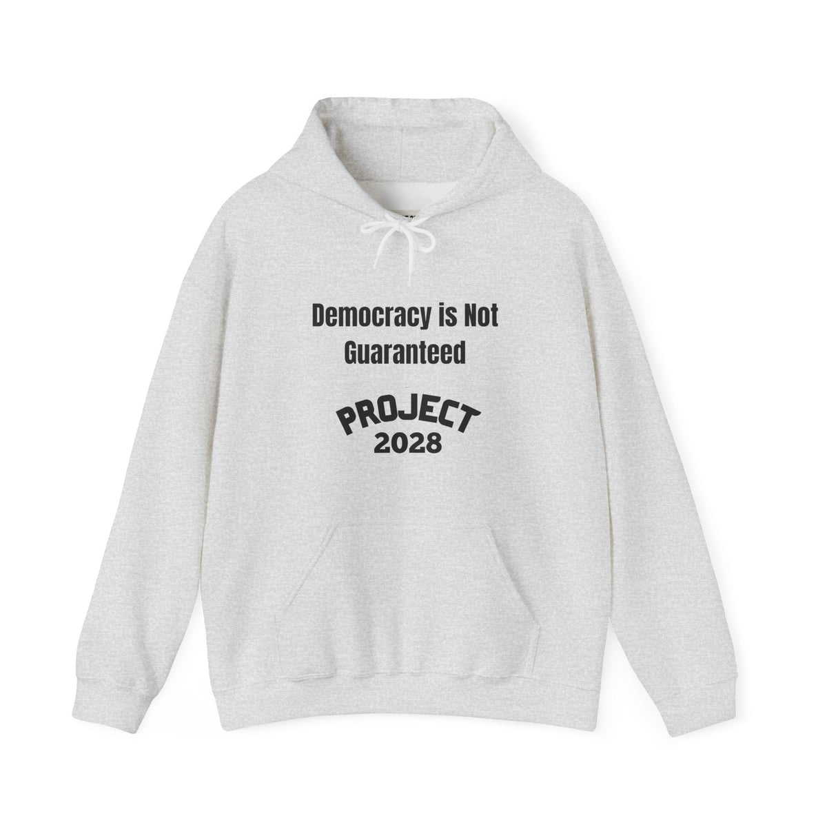 Democracy Isn't Automatic hoodie | Project 2028 slogan hoodie
