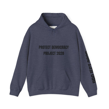 Protect Democracy Project 2028 Hoodie | Social Awareness
