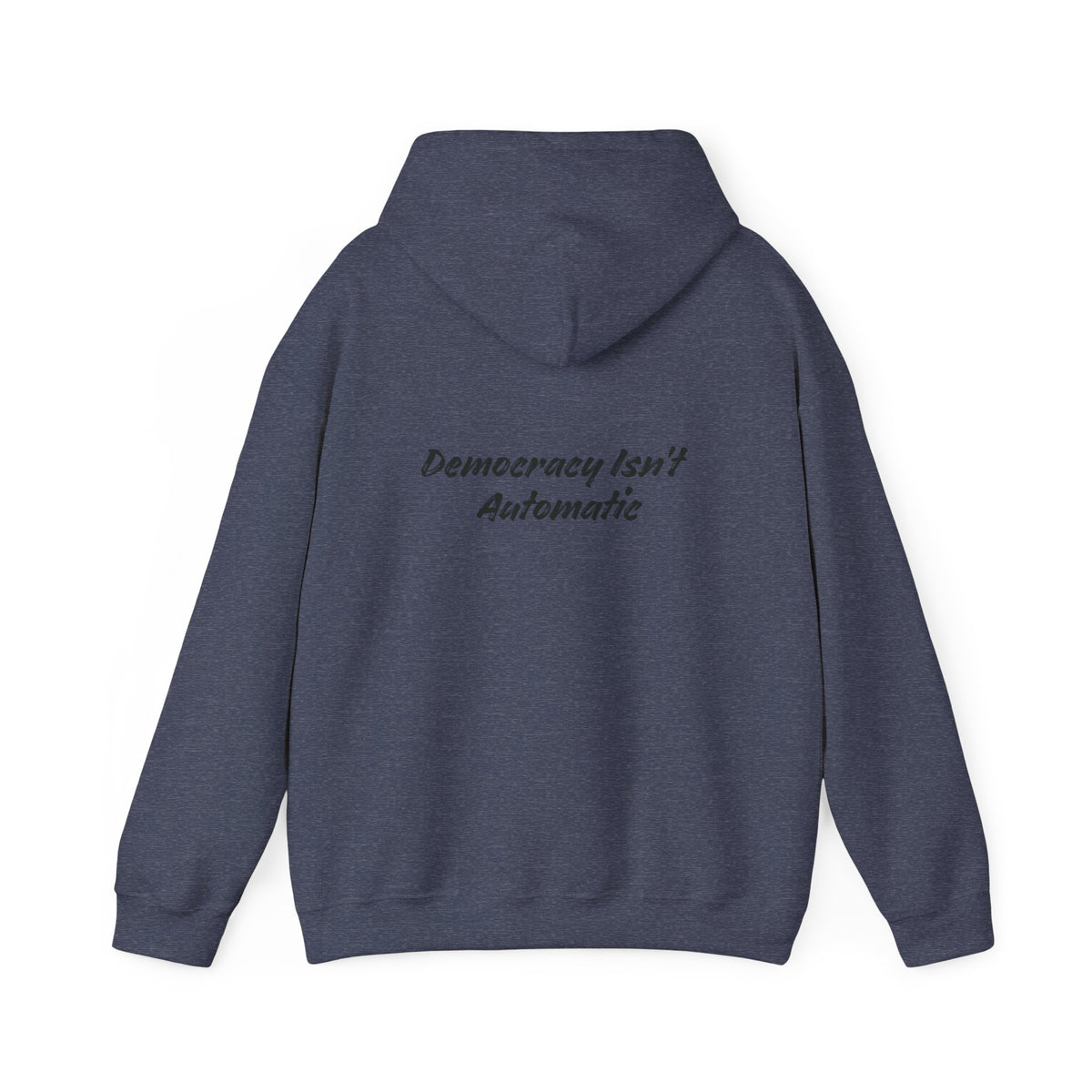 Protect Democracy Project 2028 Hoodie | democracy text design