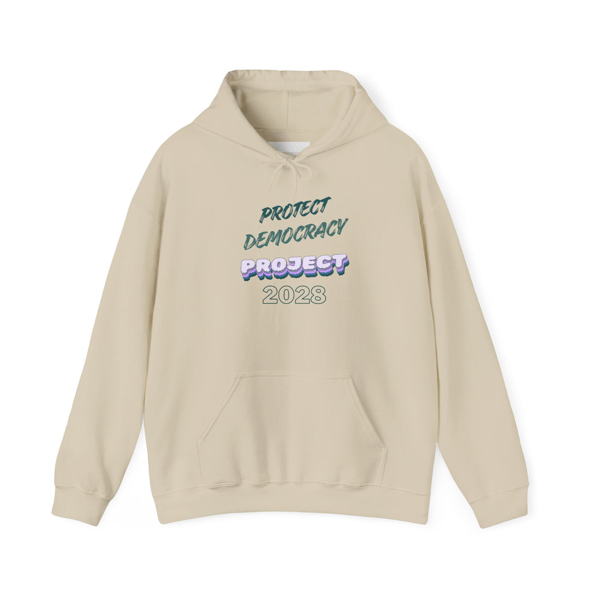 Project 2028 Hoodie | Protect Democracy, Project 2028 design